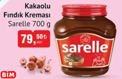 SARELLE KAKAOLU FINDIK KREMASI SARELLE KAKAOLU FINDIK KREMASI
